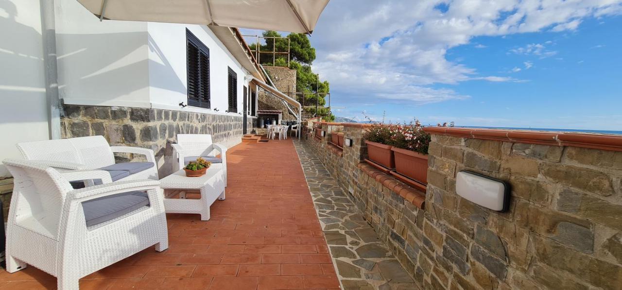 Villa Martina Mare Casal Velino Exteriér fotografie